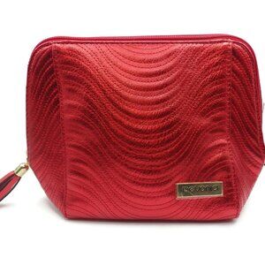 Pevonia Metallic Red Make-Up Bag